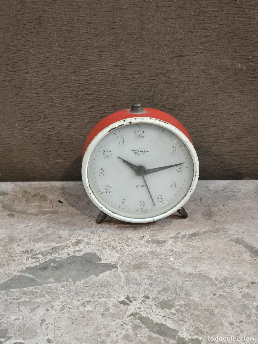 Vintage: reloj despertador de mesa - Foto 1