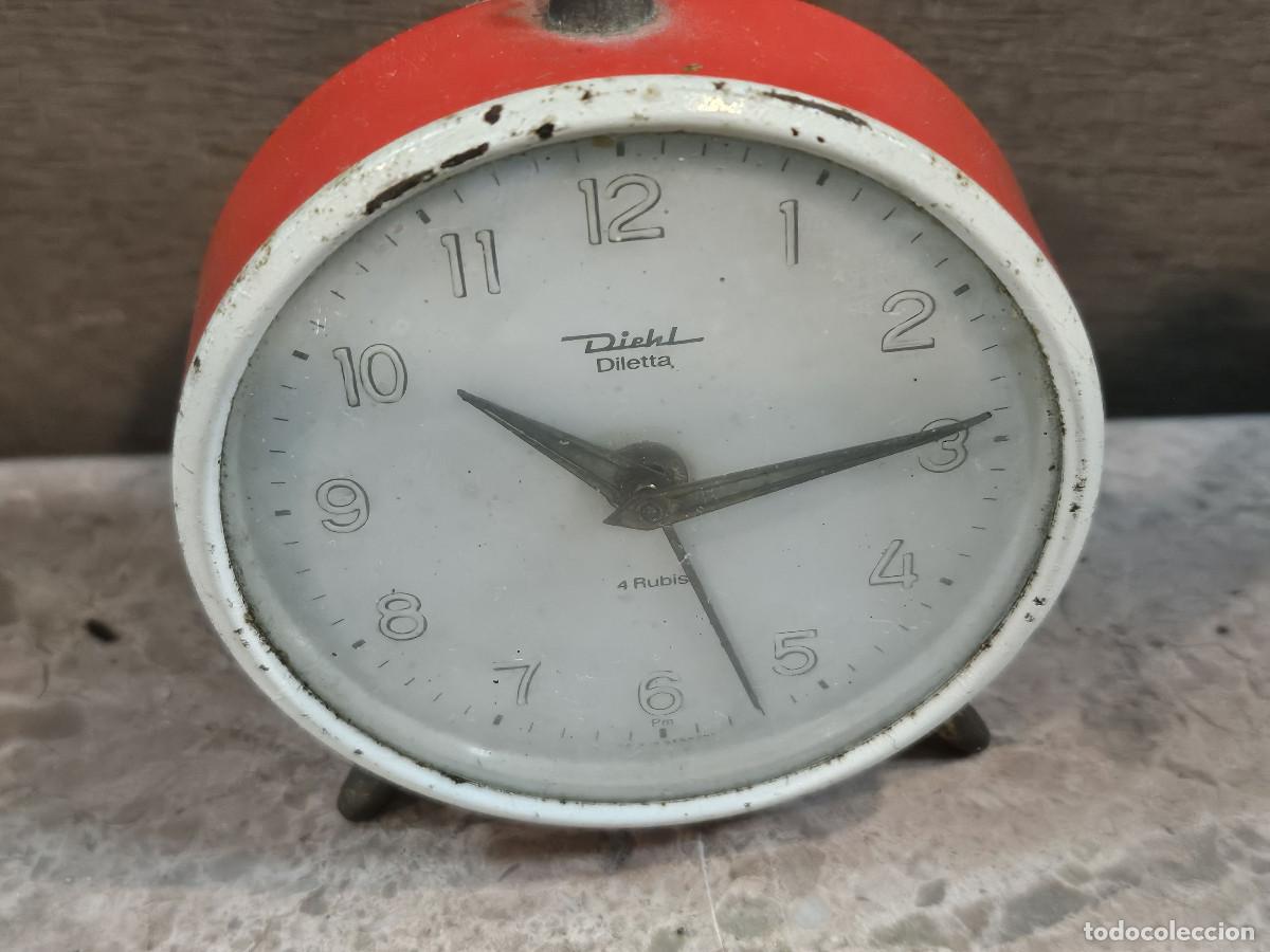Vintage: reloj despertador de mesa - Foto 2
