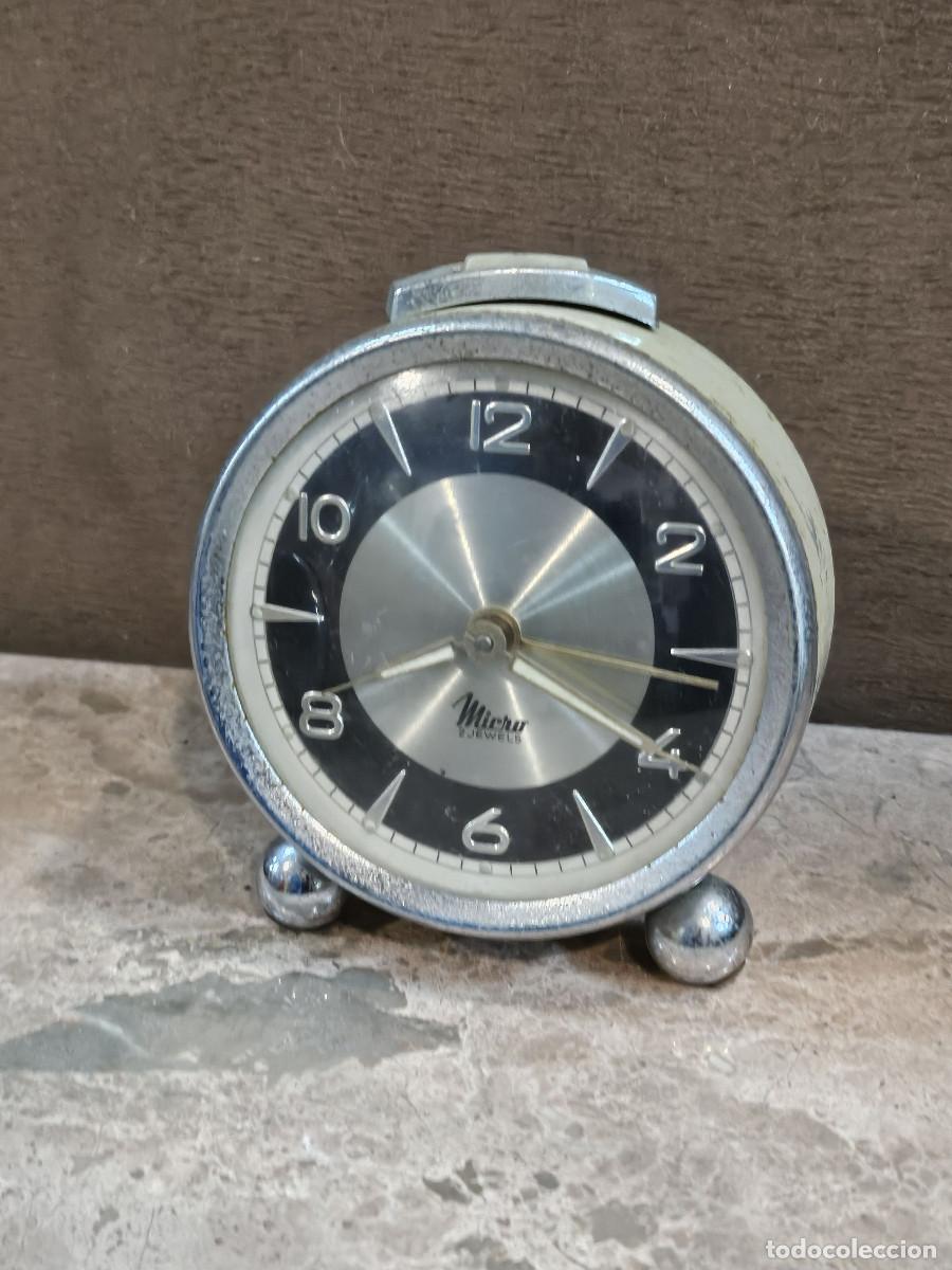 Vintage: reloj despertador de mesa - Foto 1