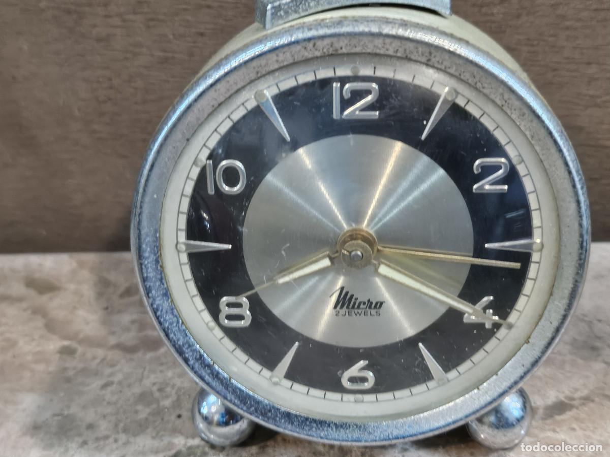 Vintage: reloj despertador de mesa - Foto 3