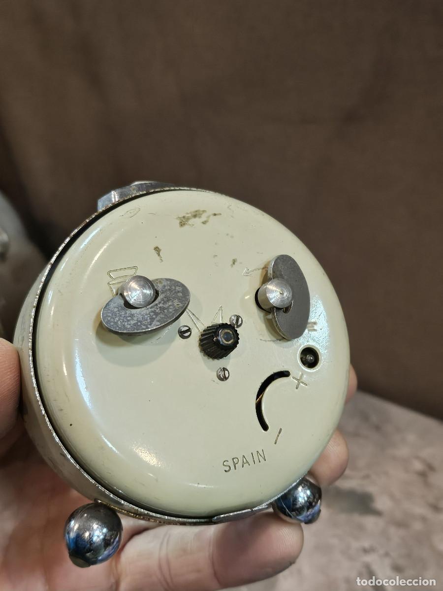 Vintage: reloj despertador de mesa - Foto 4