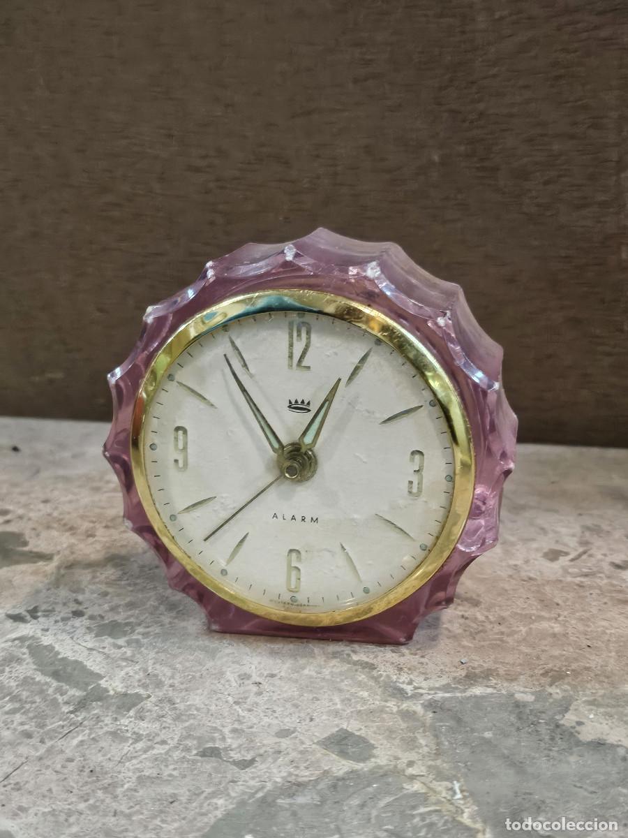 Vintage: reloj despertador de mesa - Foto 1