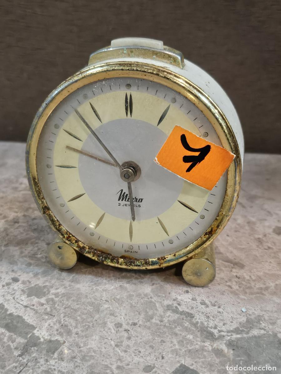Vintage: reloj despertador de mesa - Foto 1