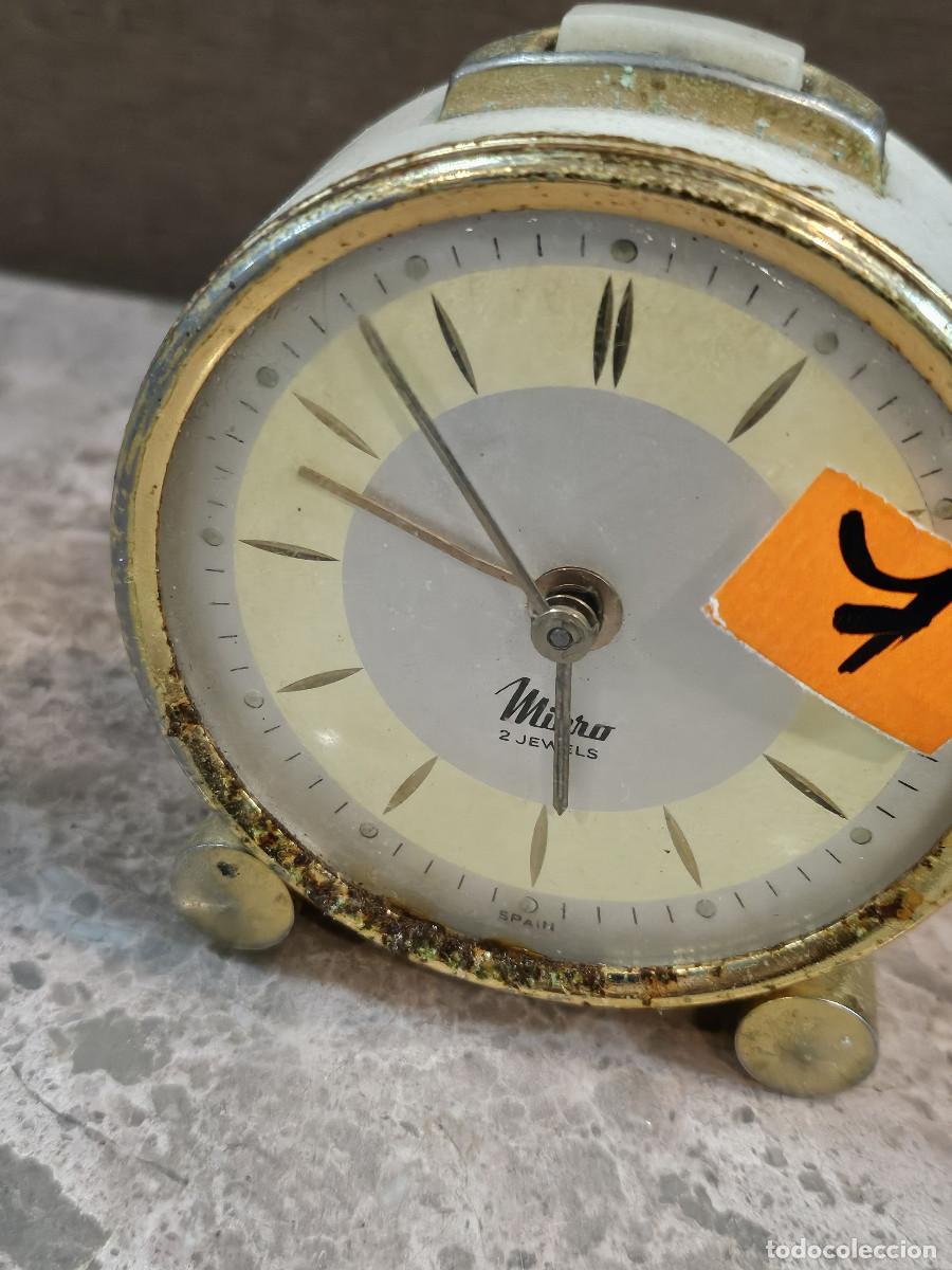 Vintage: reloj despertador de mesa - Foto 2