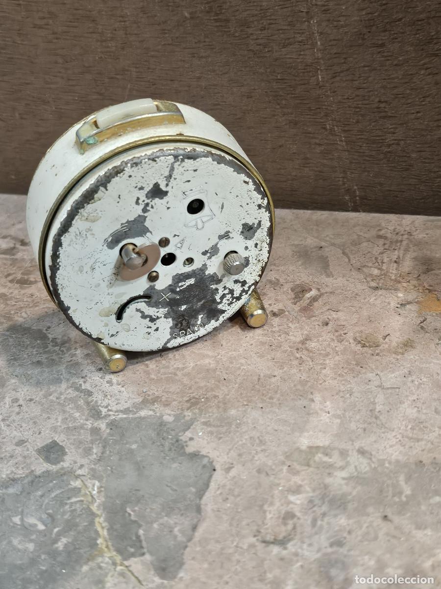 Vintage: reloj despertador de mesa - Foto 4