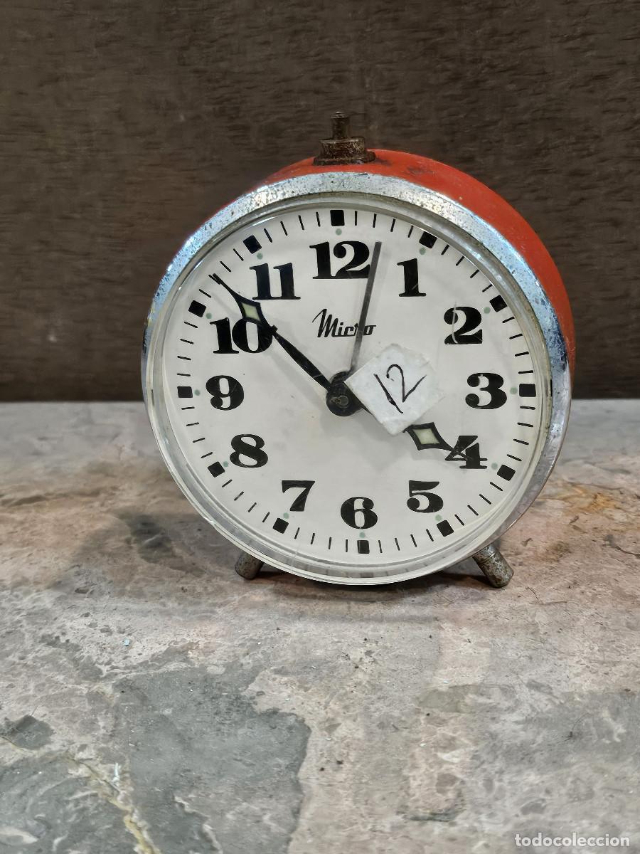 Vintage: reloj despertador de mesa - Foto 1