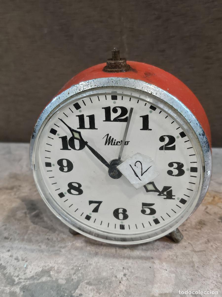 Vintage: reloj despertador de mesa - Foto 2