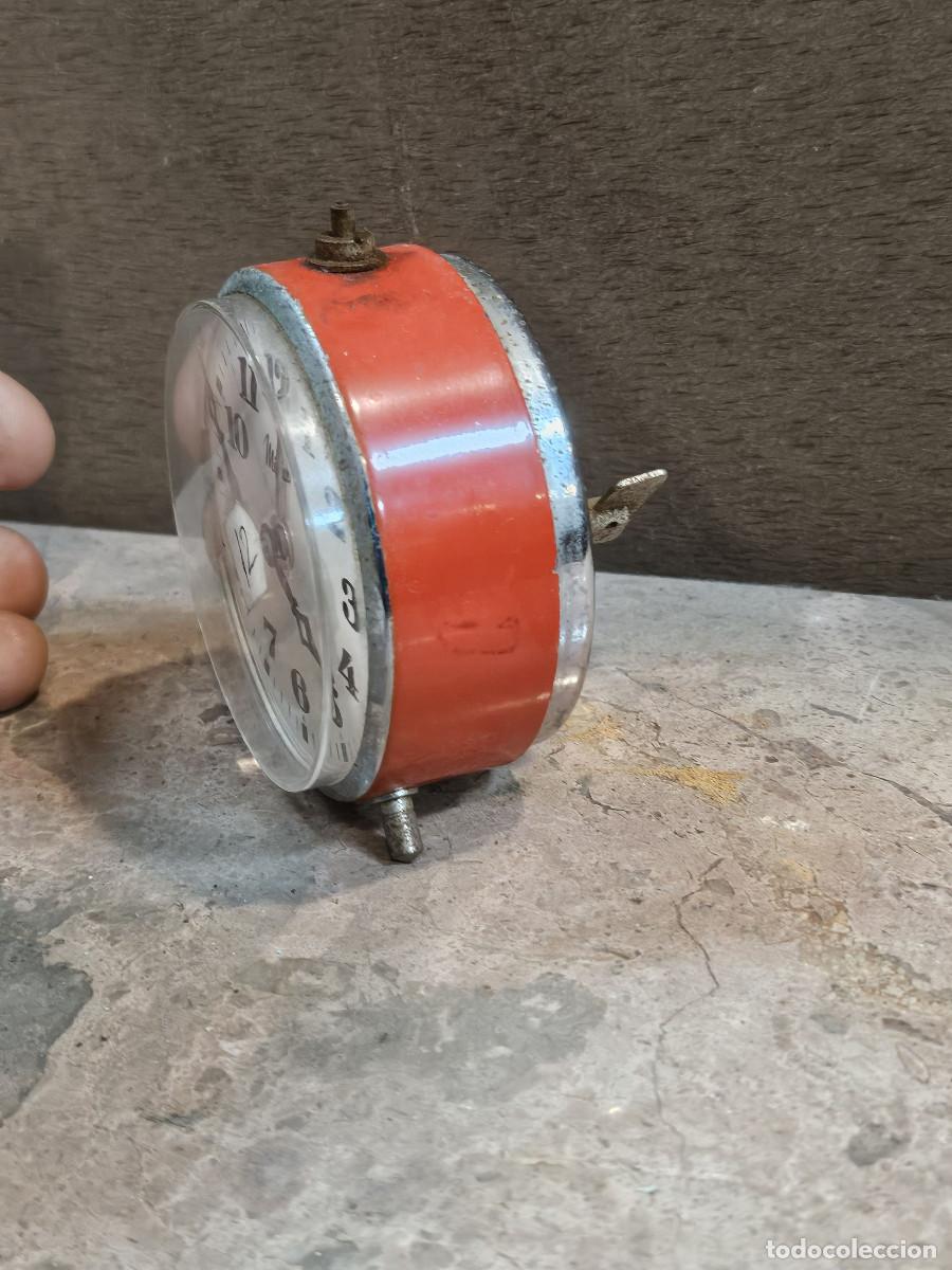 Vintage: reloj despertador de mesa - Foto 3