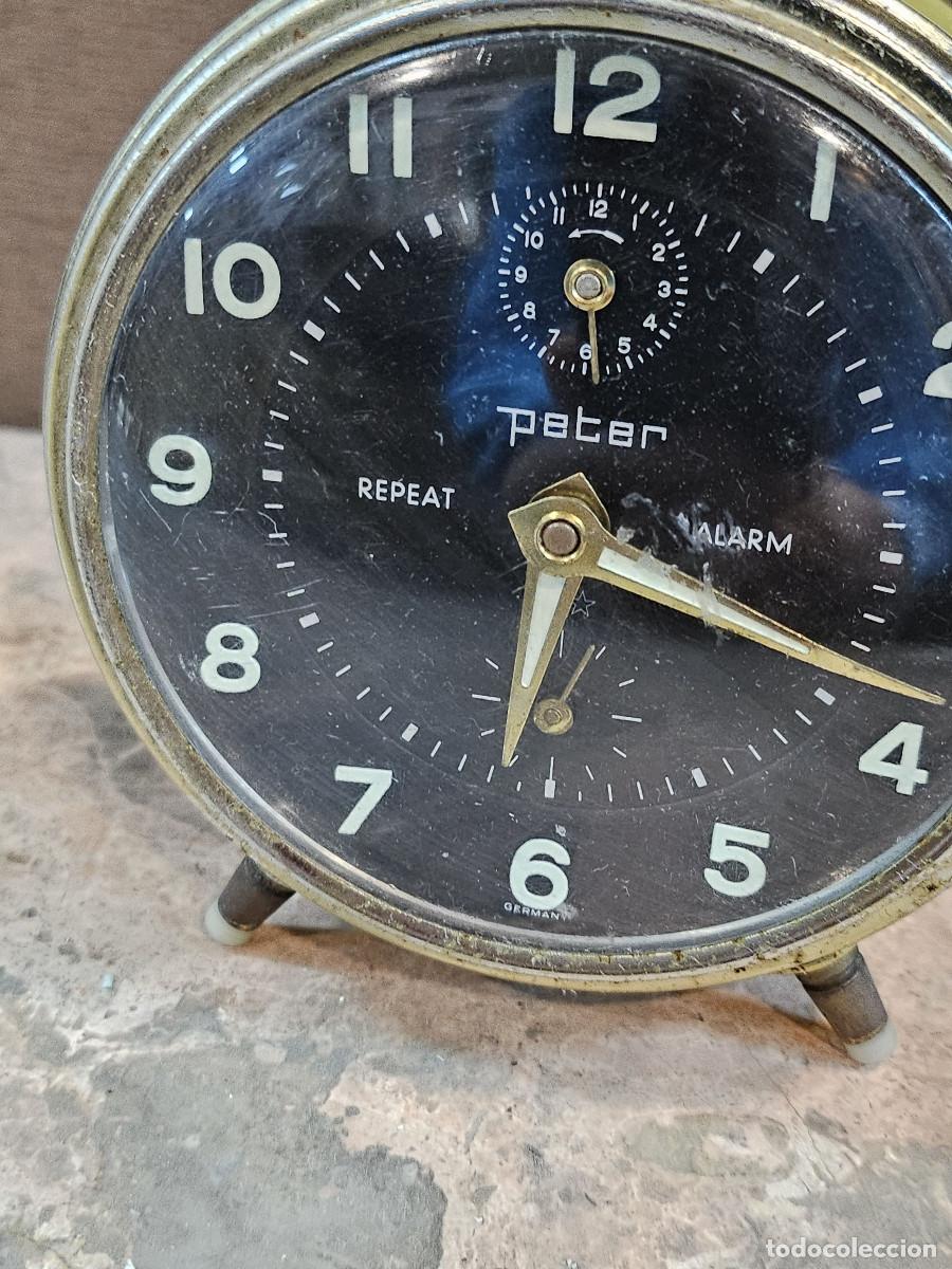 Vintage: reloj despertador de mesa - Foto 2