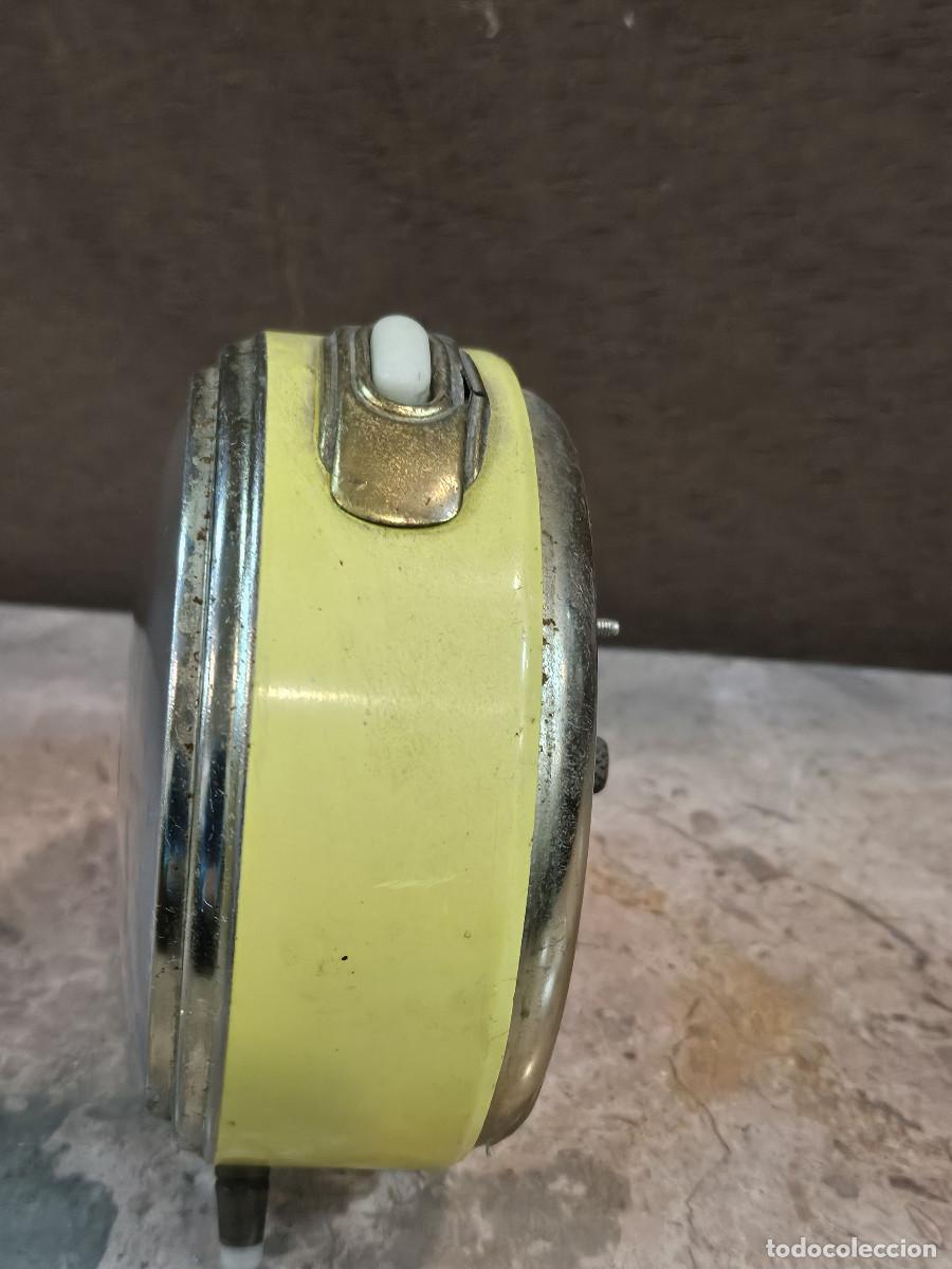 Vintage: reloj despertador de mesa - Foto 3