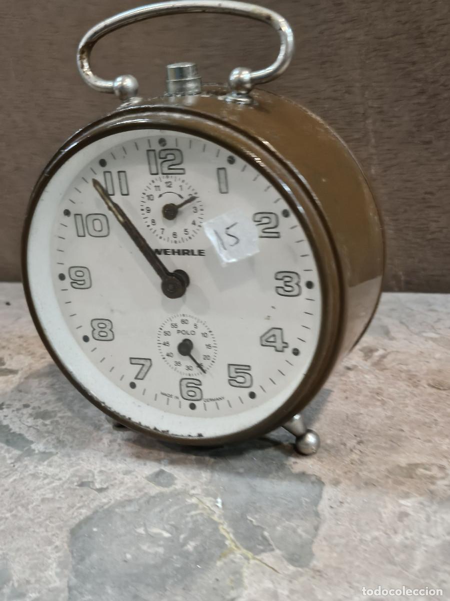 Vintage: reloj despertador de mesa - Foto 1