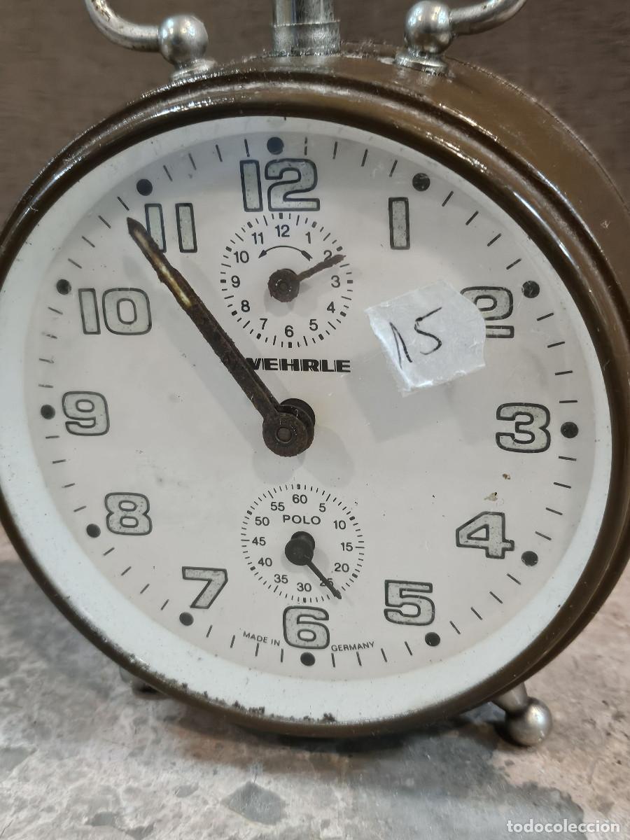 Vintage: reloj despertador de mesa - Foto 2