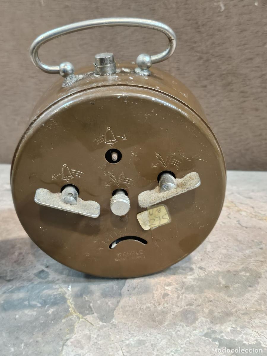 Vintage: reloj despertador de mesa - Foto 4