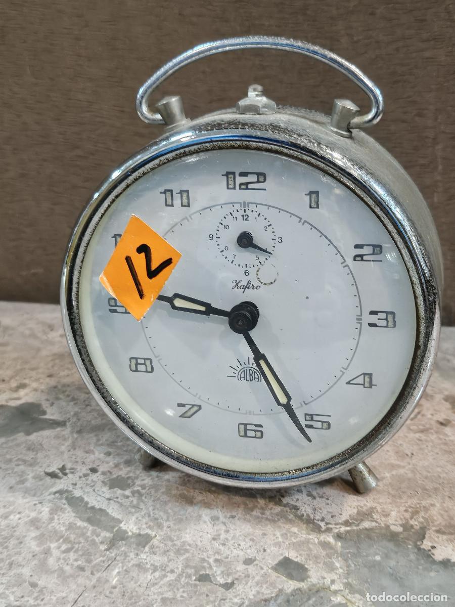 Vintage: reloj despertador de mesa - Foto 1