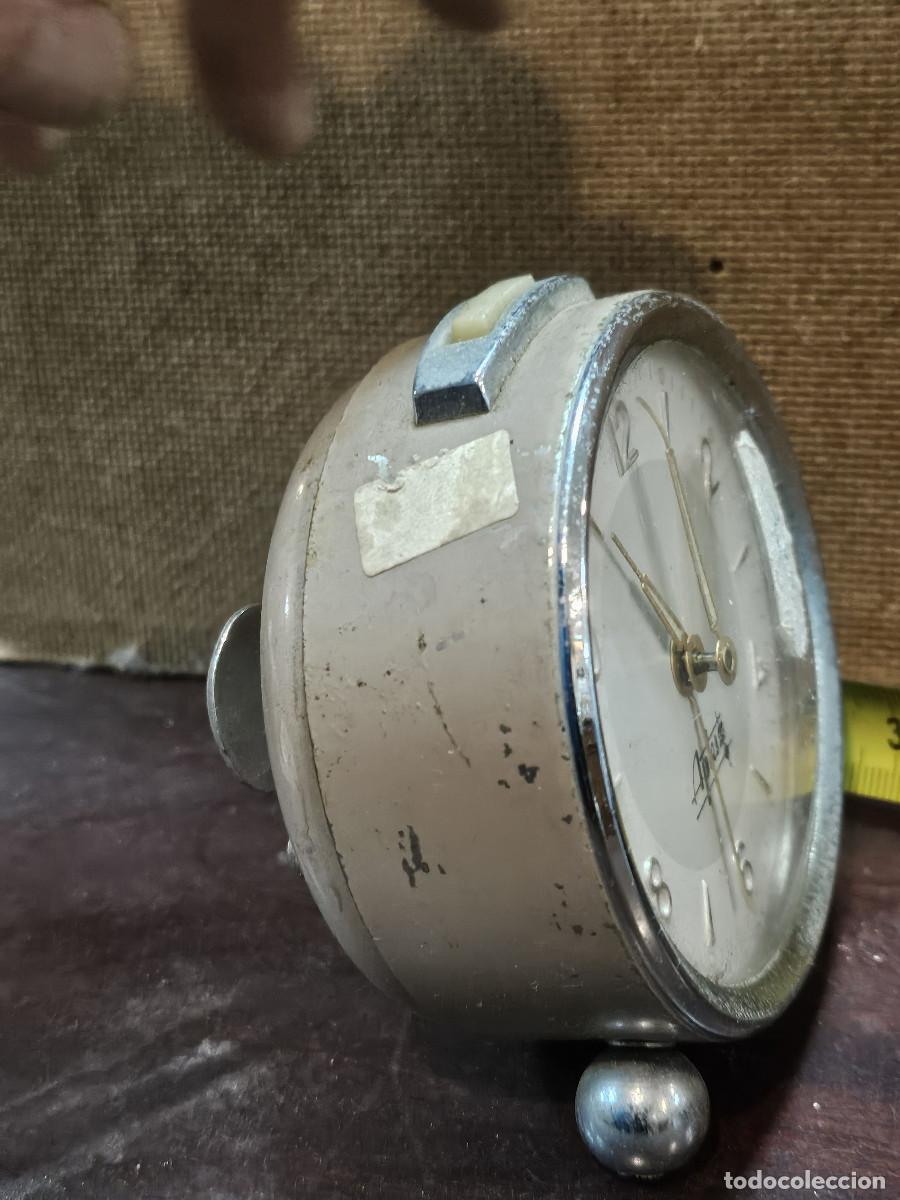 Vintage: reloj despertador de mesa - Foto 3