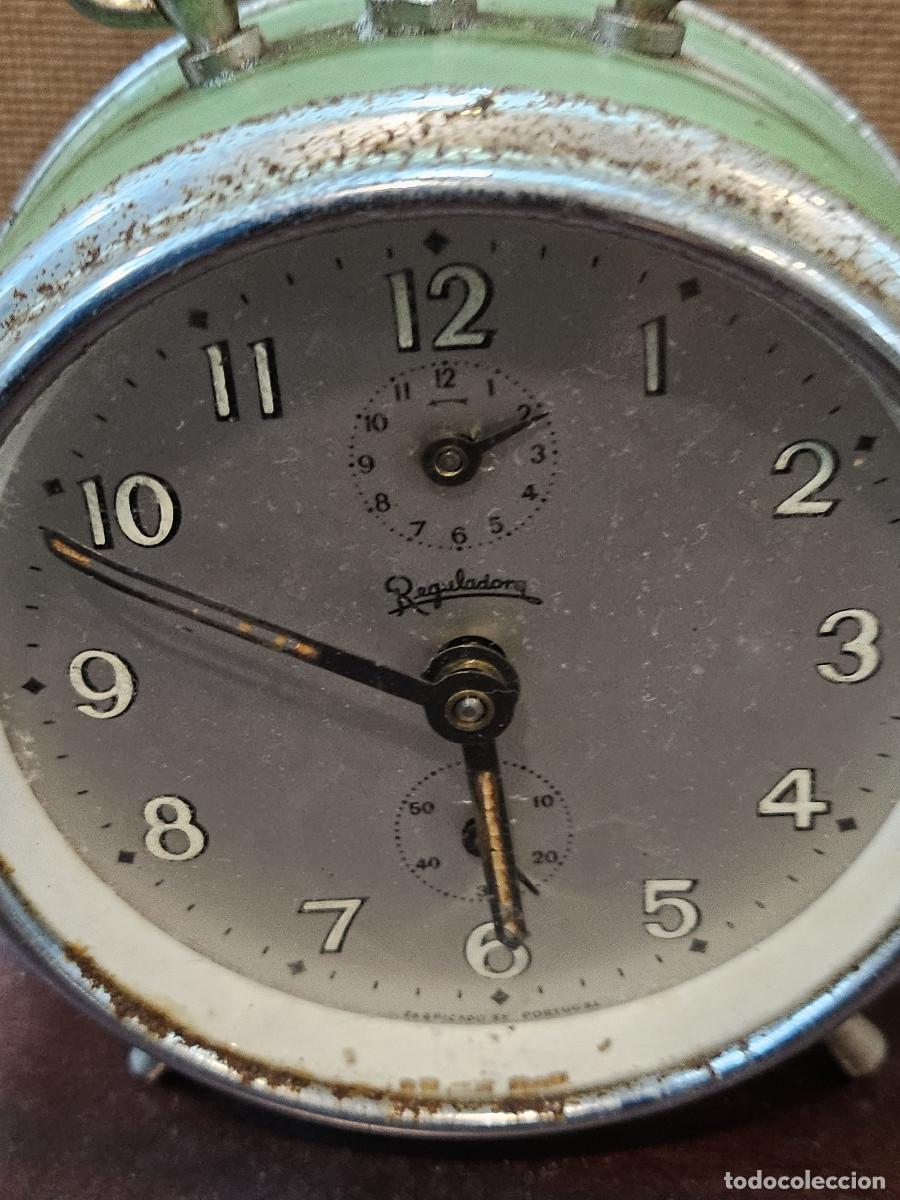 Vintage: reloj despertador de mesa - Foto 2