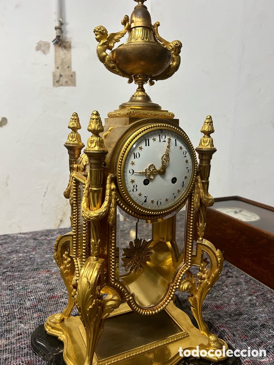 Vintage: Reloj Antiguo Franc&eacute;s (1900) - Foto 2