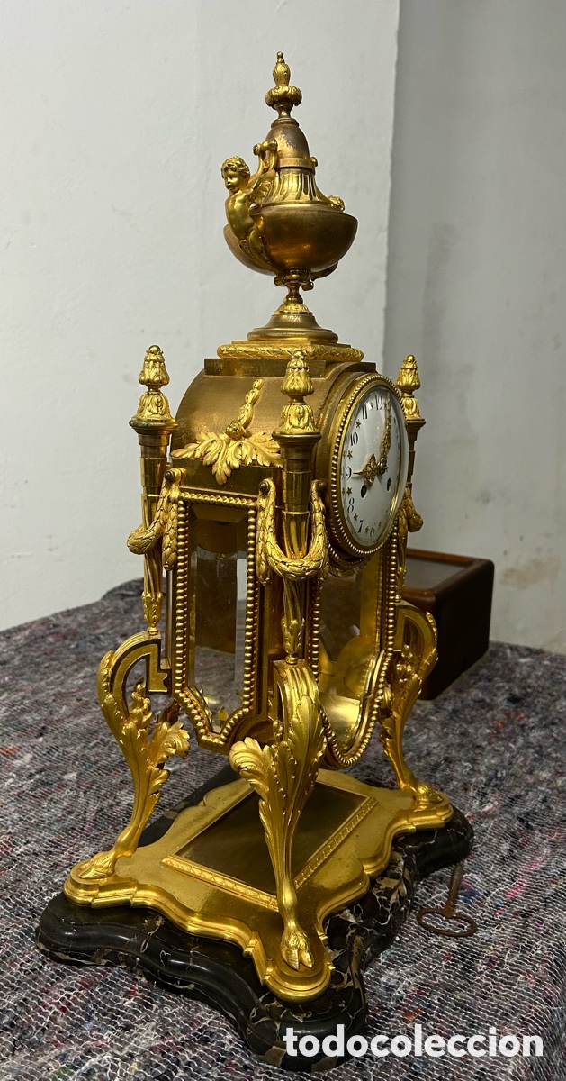 Vintage: Reloj Antiguo Franc&eacute;s (1900) - Foto 4