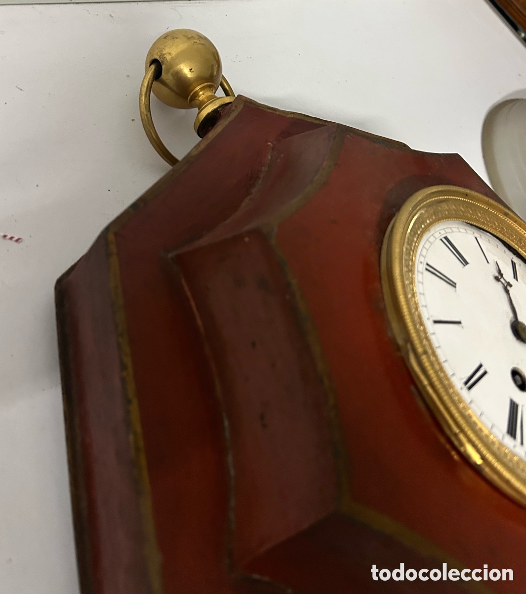 Vintage: Reloj de pared antiguo (1930) - Foto 4
