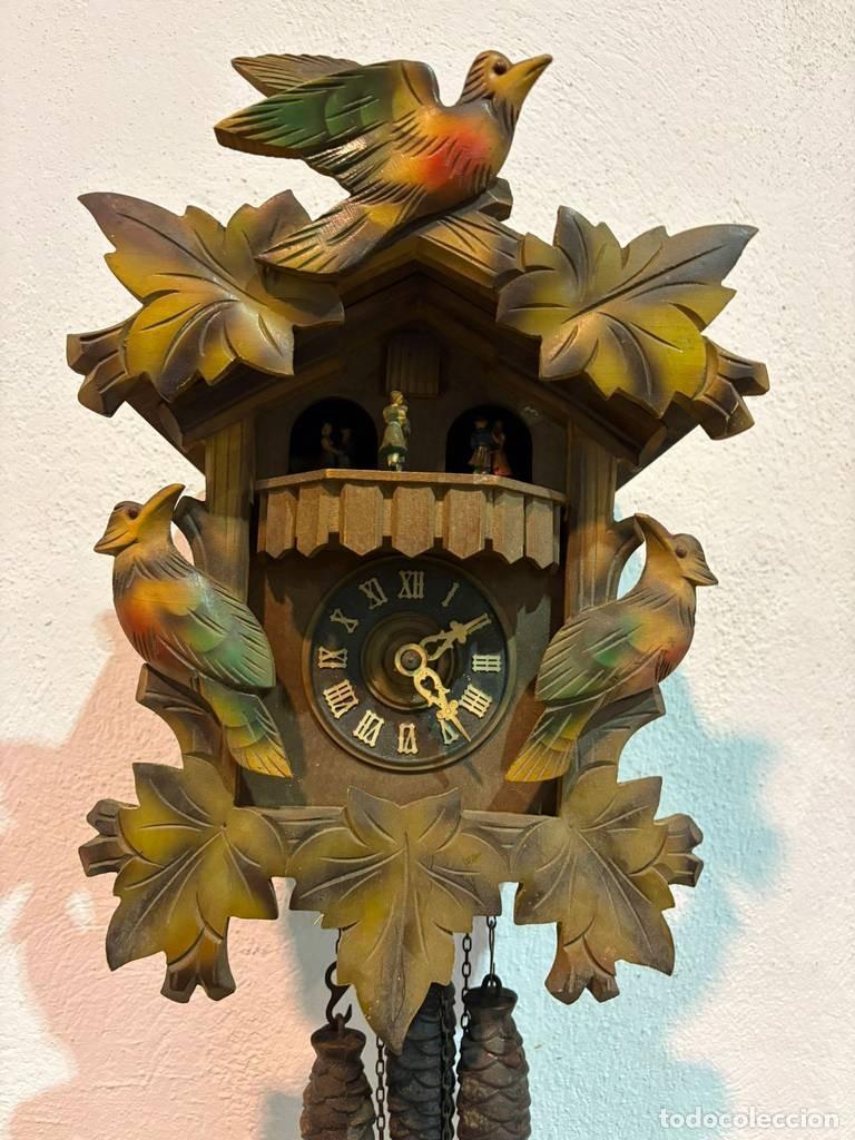 Vintage: RELOJ DE CUCO ANTIGUO - Foto 6