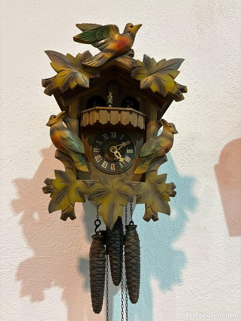 Vintage: RELOJ DE CUCO ANTIGUO - Foto 9