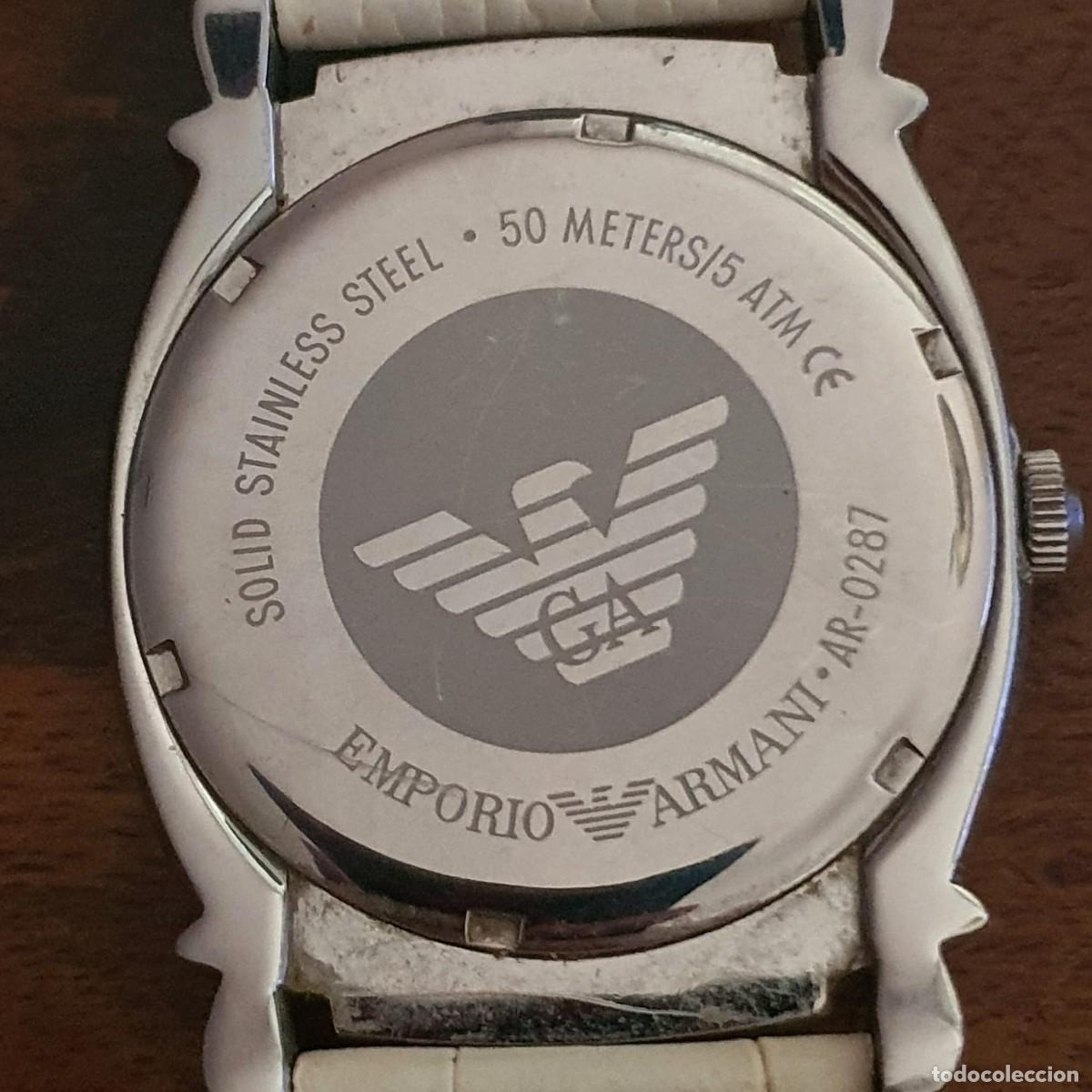 Vintage: Reloj Armany AR0287 funciona bien - Foto 2