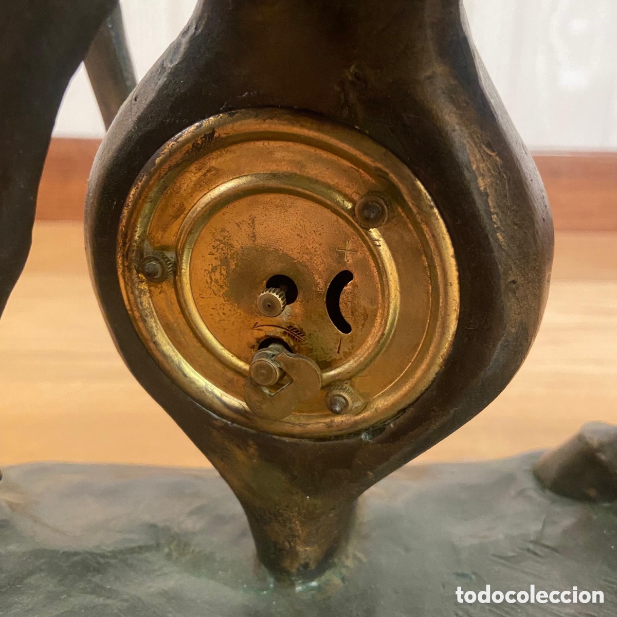 Vintage: Reloj de sobremesa con forma de caballo - Foto 5