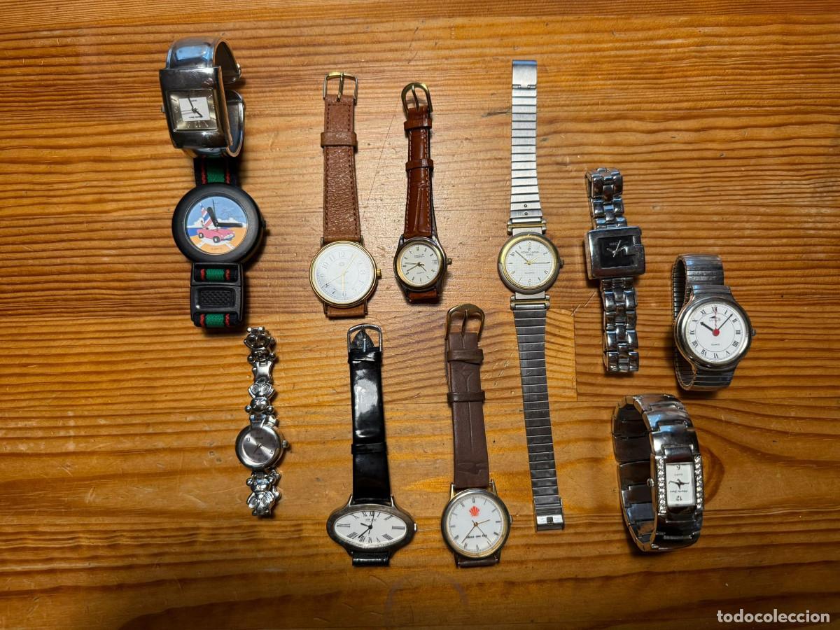 Vintage: Lote 11 relojes moda 80s, 90s, 2000 - Foto 1