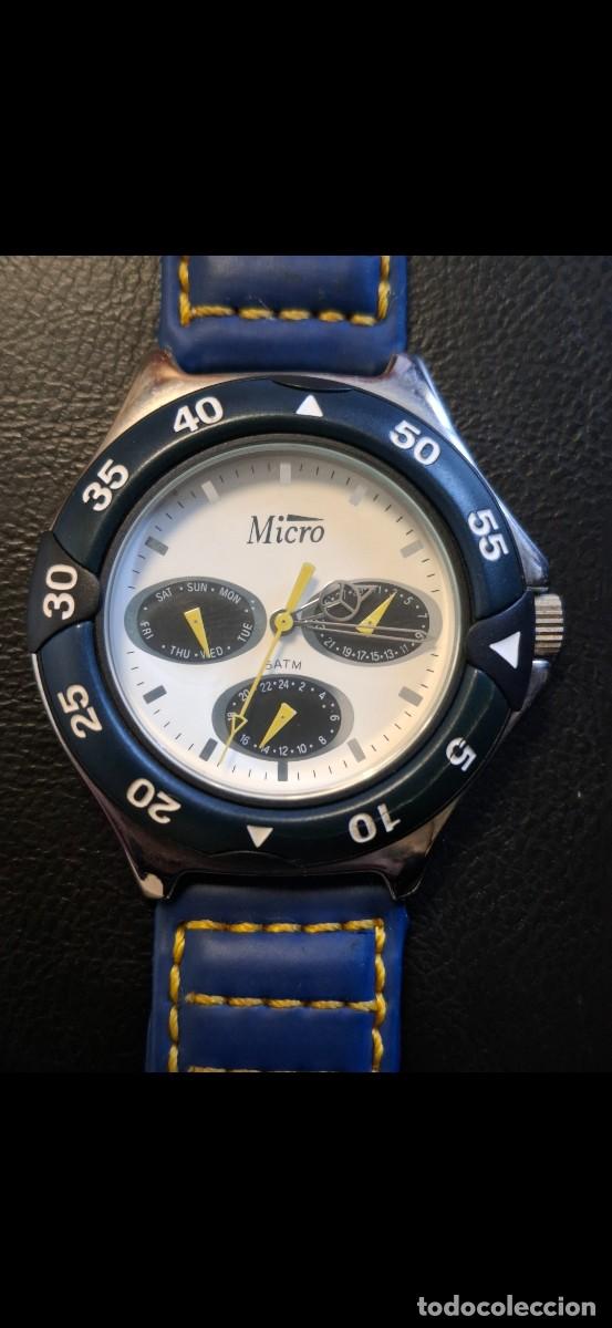 Vintage: Reloj de cuarzo vintage marca Micro - Foto 1
