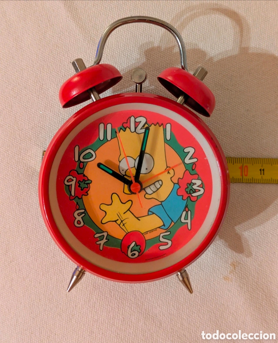 Vintage: Reloj despertador Bart Simpson - Foto 6