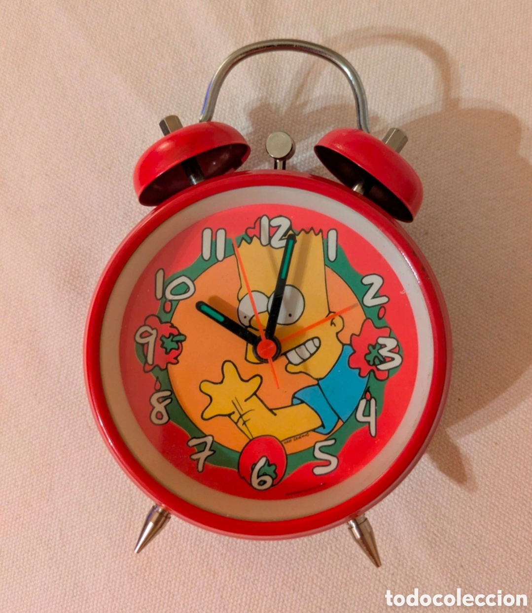 Vintage: Reloj despertador Bart Simpson - Foto 1