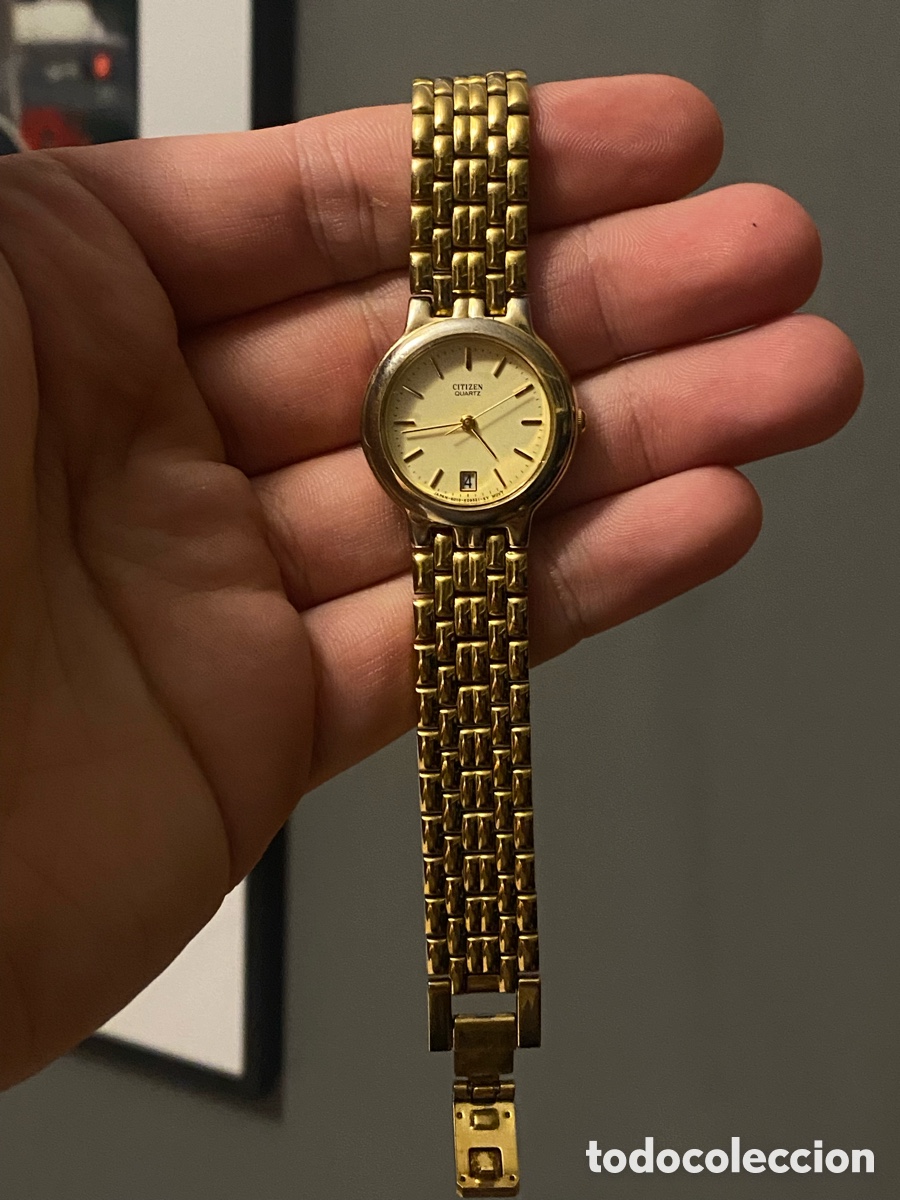 Vintage: Reloj citizen dorado - Foto 1