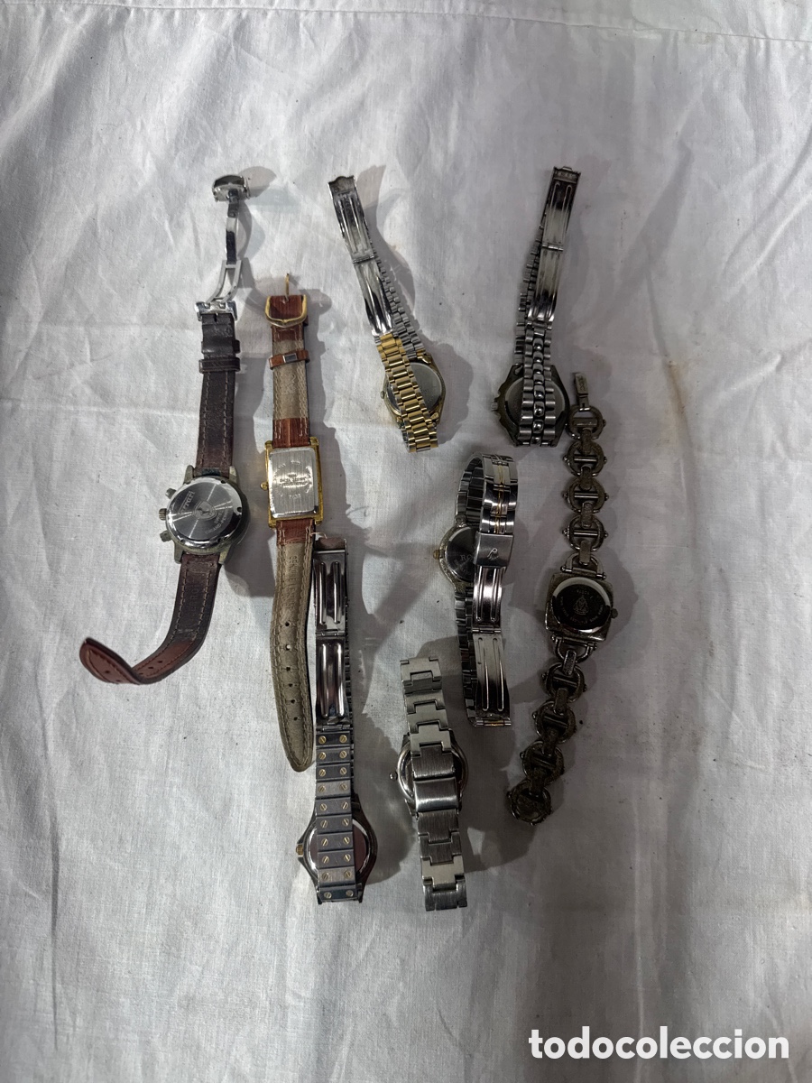 Vintage: Lote de 8 relojes de pulsera - Foto 7