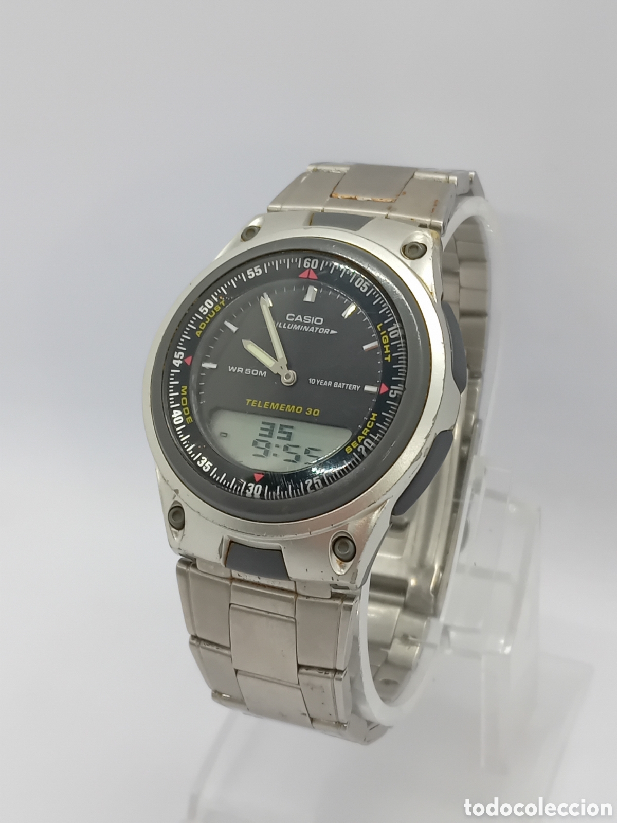 Vintage: RELOJ CASIO WR50 TELEMEMO 30 - Foto 3