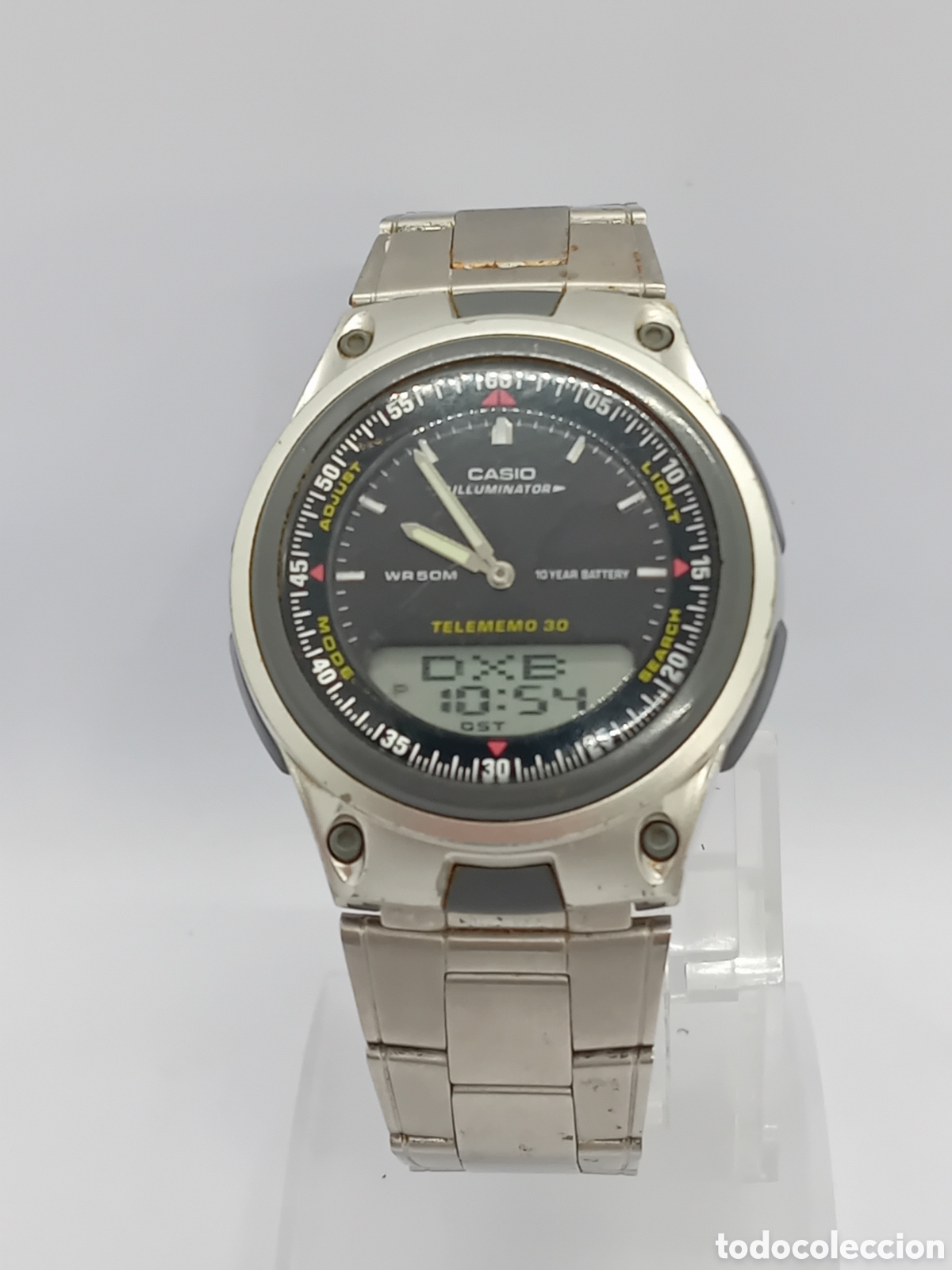 Vintage: RELOJ CASIO WR50 TELEMEMO 30 - Foto 1