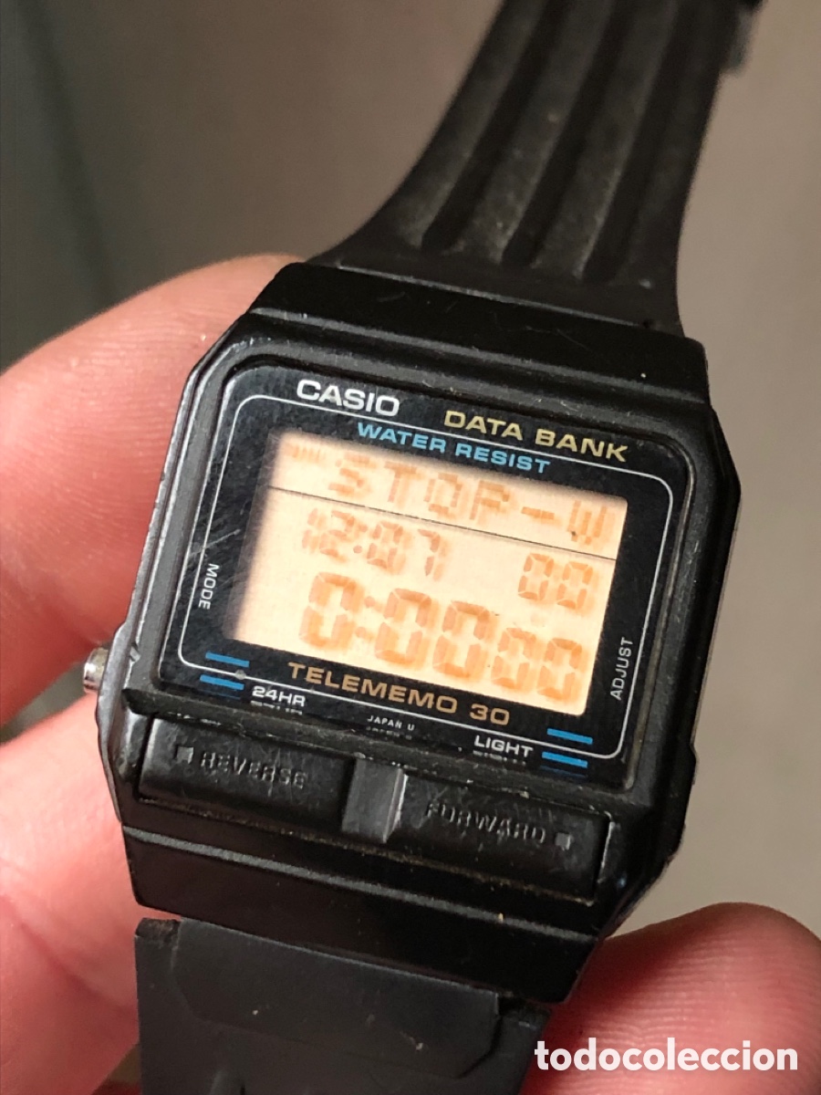 Vintage: Reloj Casio digital data bank - Foto 8