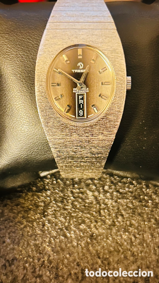 Vintage: Reloj hombre Tressa autom&aacute;tico. - Foto 7