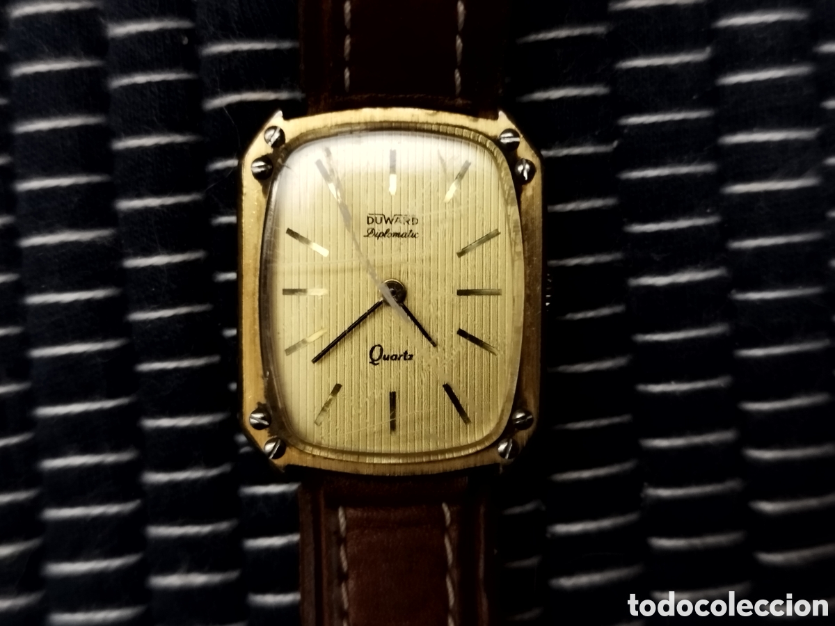 Vintage: Reloj de pulsera duward diplomatic - Foto 1