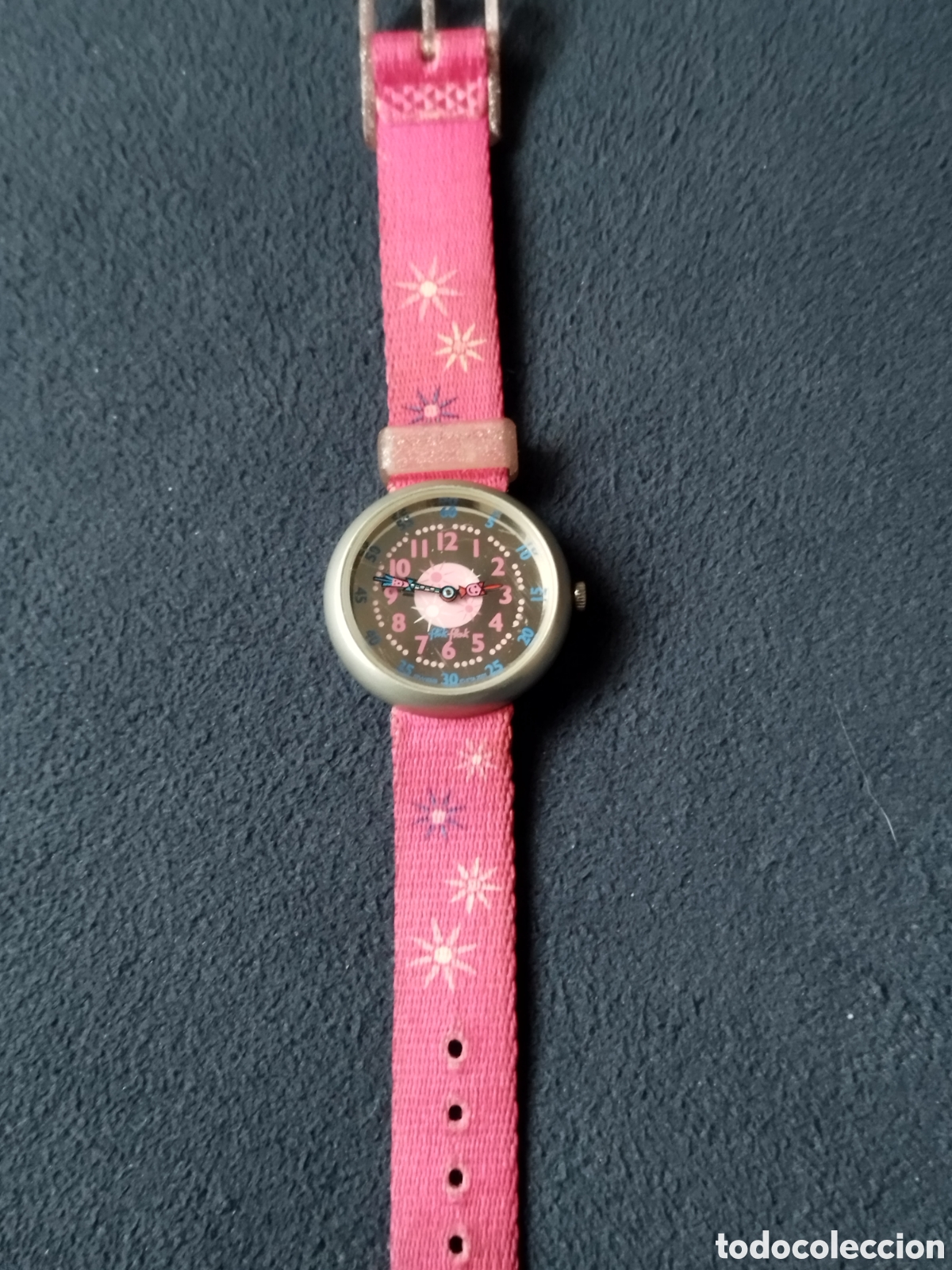 Vintage: Reloj flik flak antiguo - Foto 3