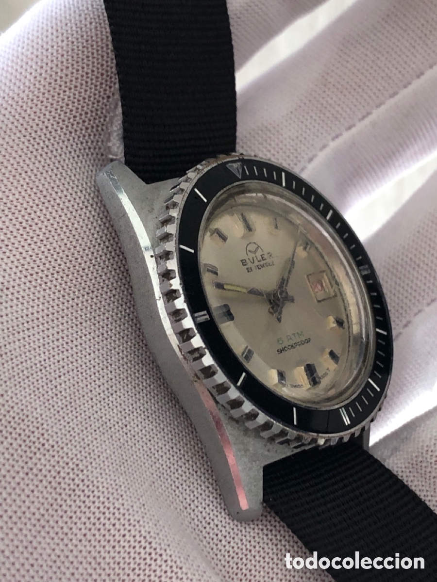Vintage: Reloj diver b&uacute;ler vintage - Foto 2