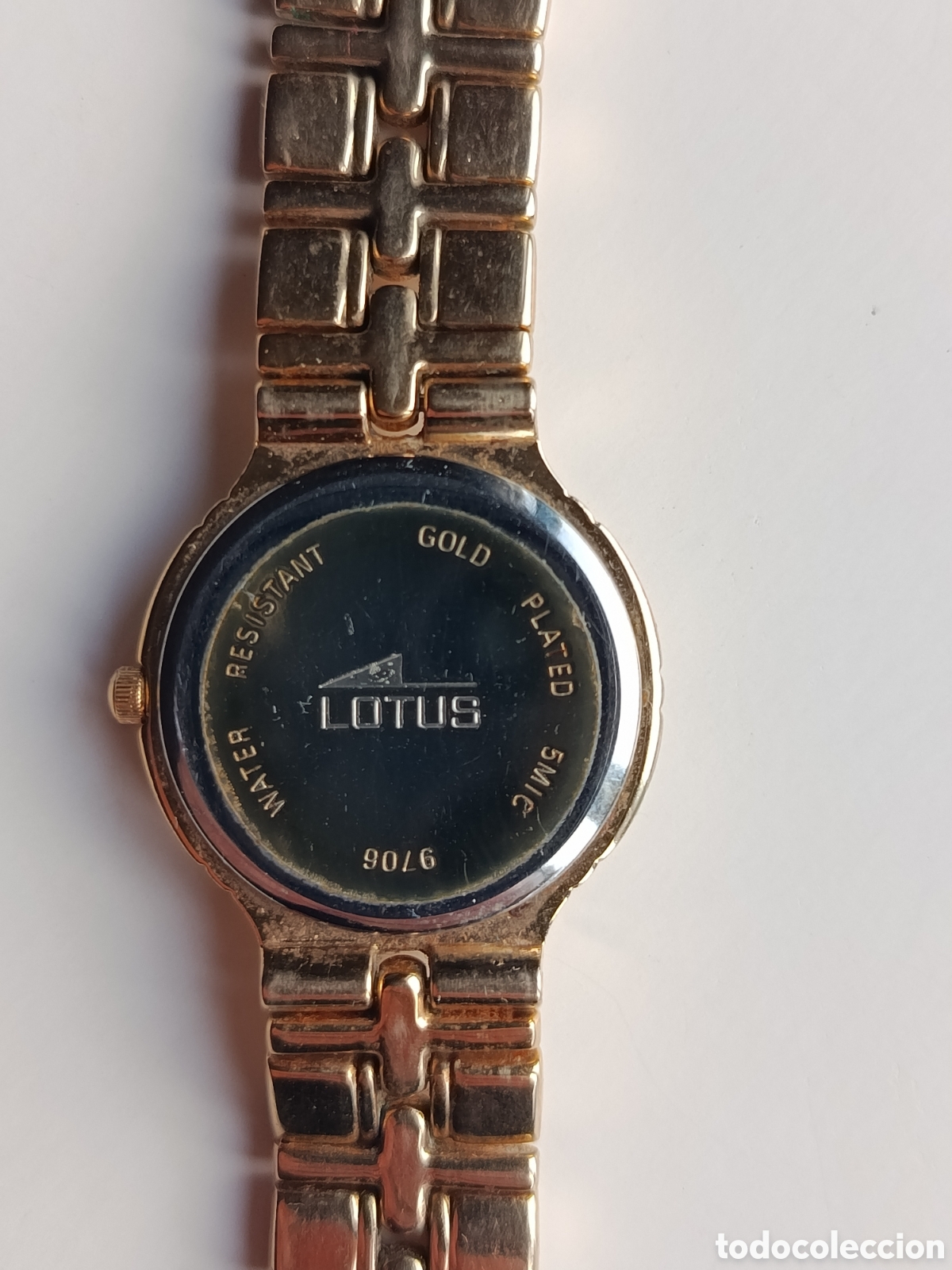 Vintage: RELOJ LOTUS CHAPADO EN ORO - Foto 3