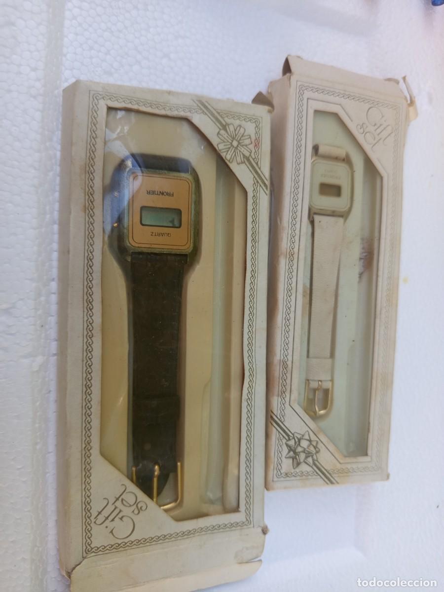 Vintage: conjunto de reloj digital de cuarzo de la marca &rdquo;Frontier&rdquo; - Foto 1
