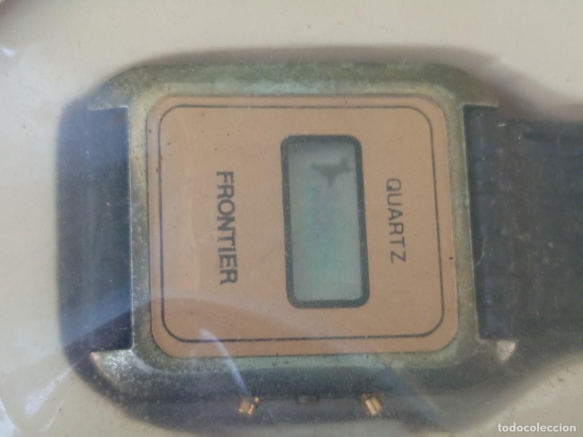 Vintage: conjunto de reloj digital de cuarzo de la marca &rdquo;Frontier&rdquo; - Foto 3