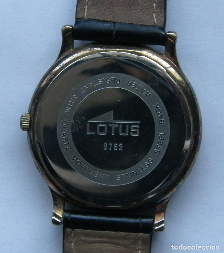 Vintage: RELOJ LOTUS QUARTZ 6762 - Foto 4