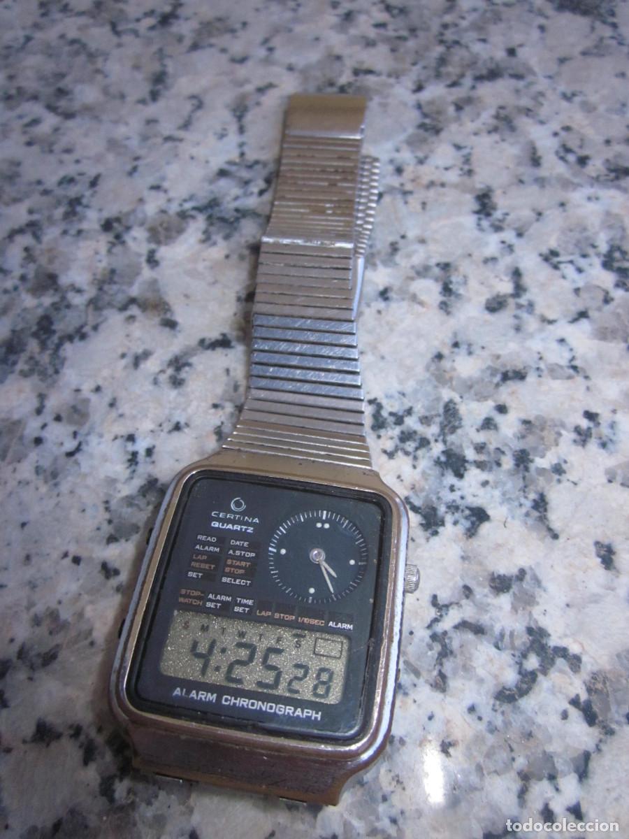 Vintage: CERTINA alarma cron&oacute;grafo reloj - Foto 2