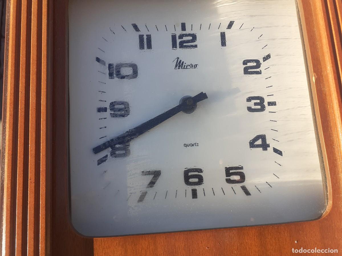 Vintage: Reloj de pared tipo industrial Micro - Foto 2