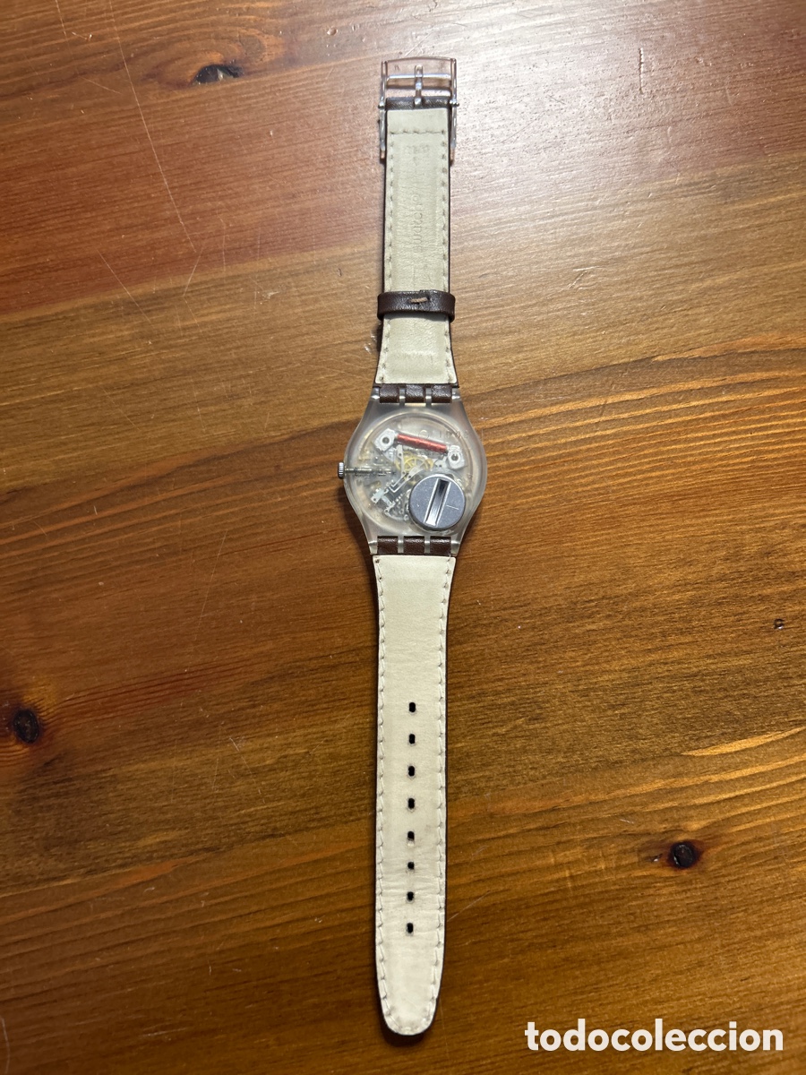 Vintage: Reloj Swatch Blue Conker - Foto 4