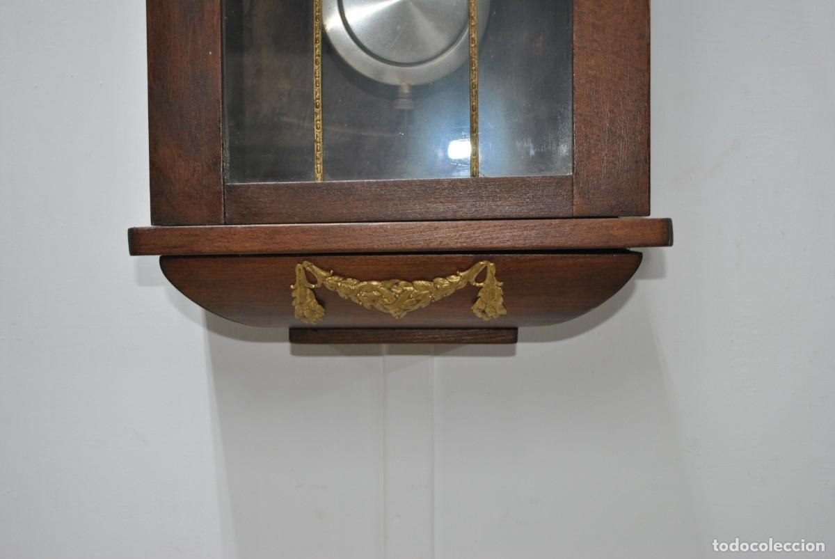 Vintage: RELOJ DE PARED CAJA MADERA - Foto 4
