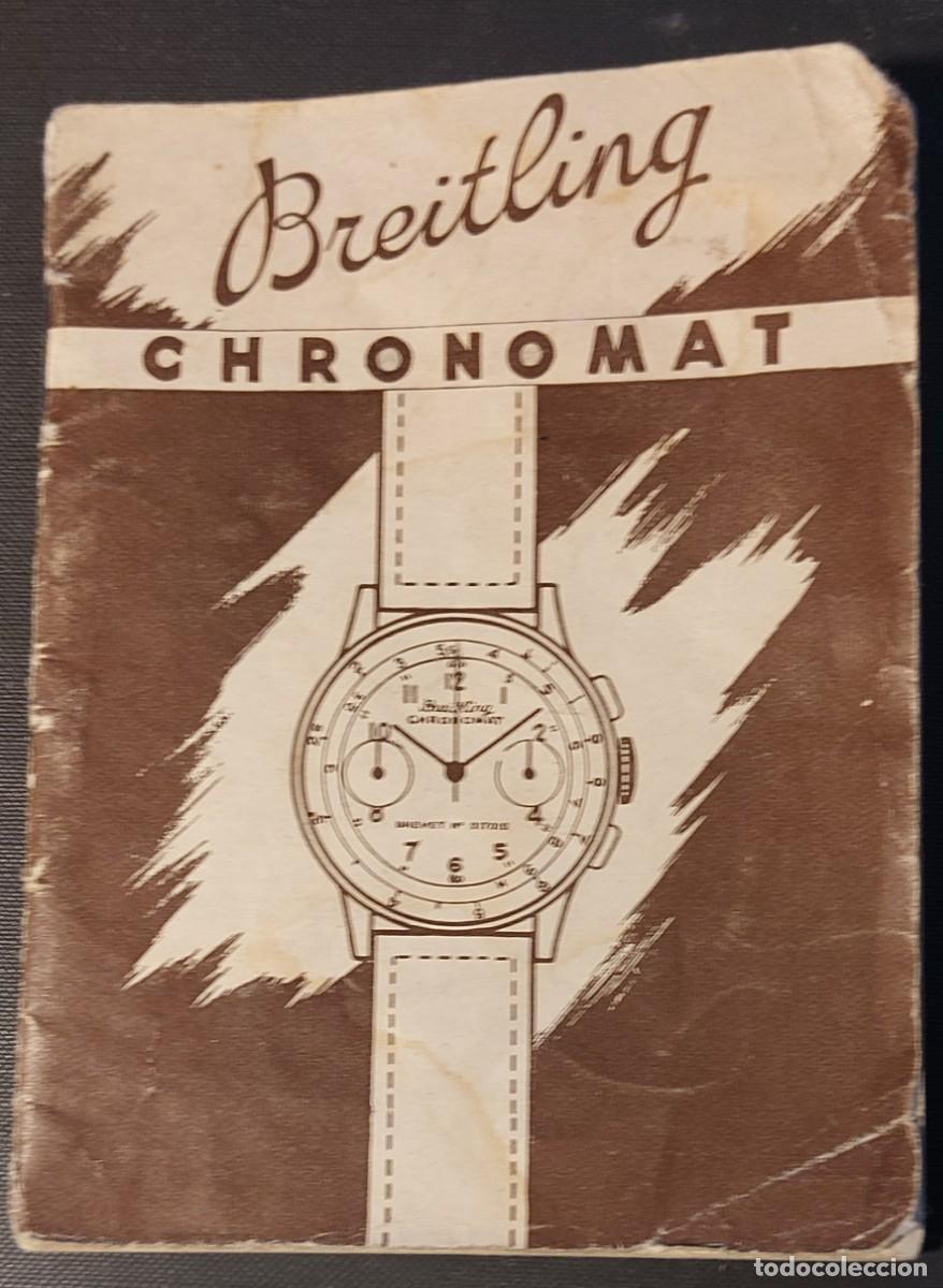 Vintage: RELOJ BRETLING CHRONOMAT CON MANUAL - Foto 7