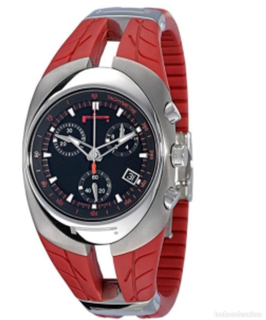 Vintage: Reloj Pirelli PZero Tempo Negro Rojo - Foto 1
